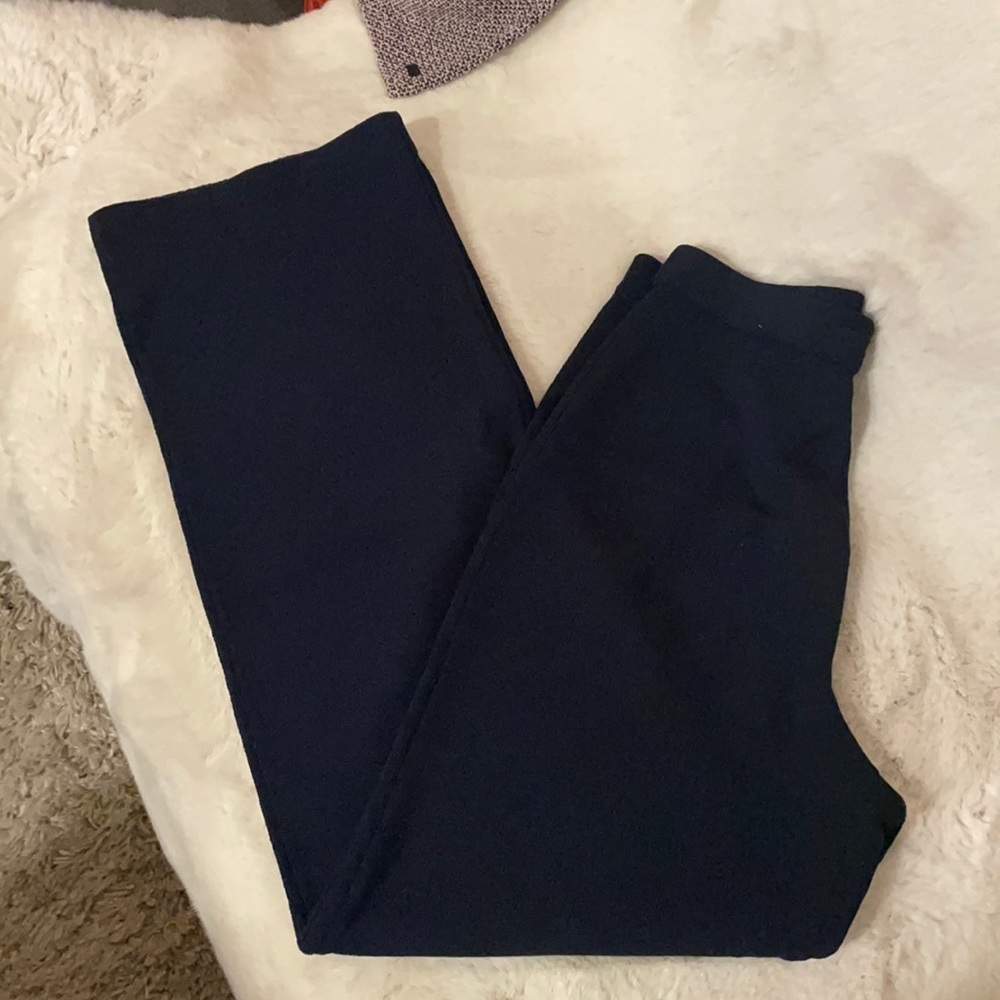 St John Santana Knit Navy Pants